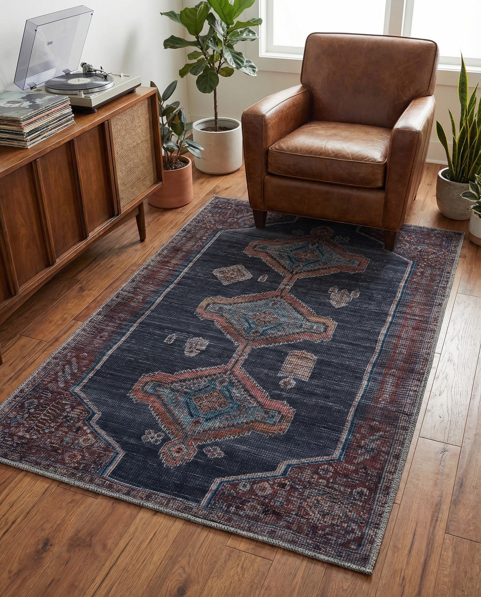 3' 3 x 5' 3 Washable Sisu Rug