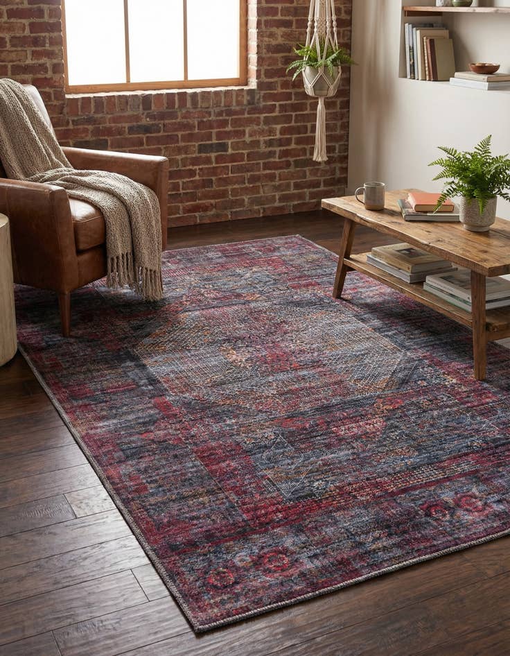 Detail image of 4' x 6' Washable Mangata Rug