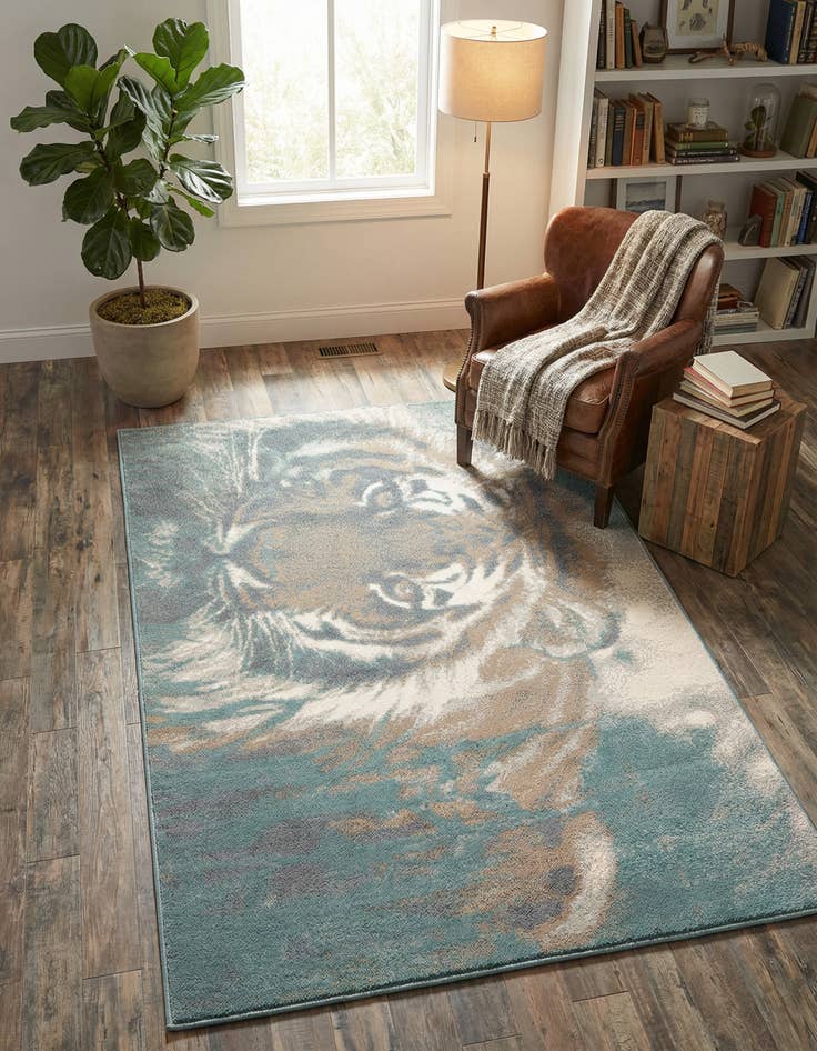 Detail image of 4' x 6' Safari Rug