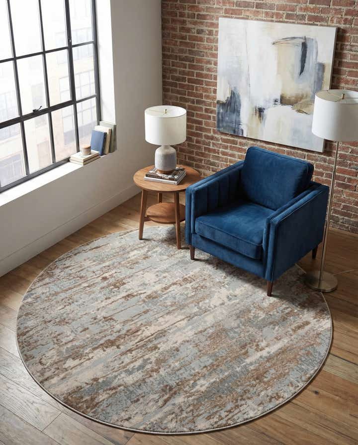 7' x 7' Caspian Round Rug