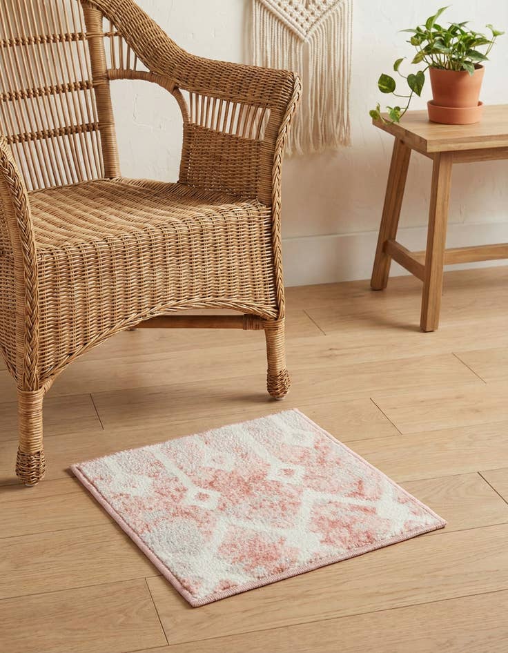 Detail image of 1' 4 x 1' 4 Bohemian Trellis Sample Rug