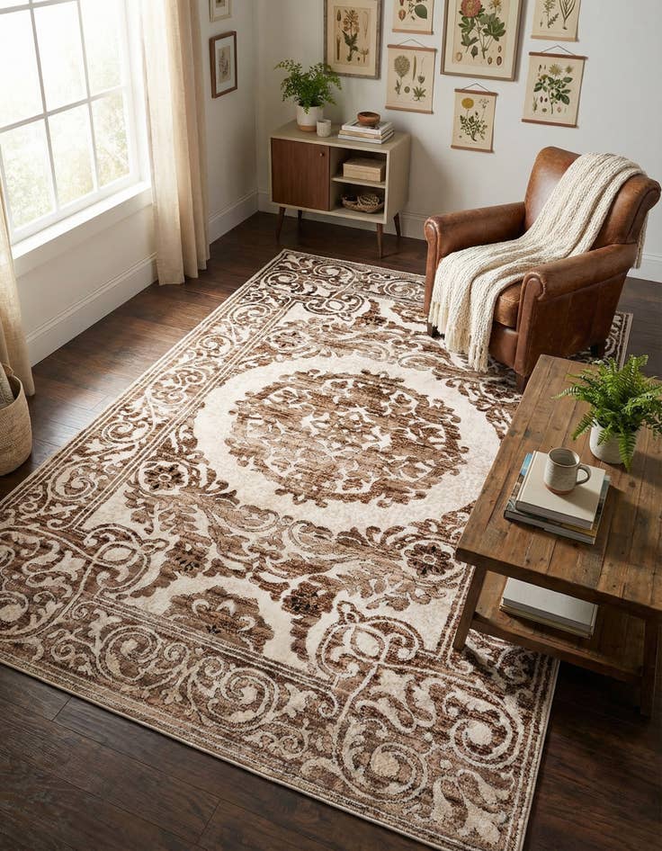 Detail image of 4' x 6' Hermitage Rug