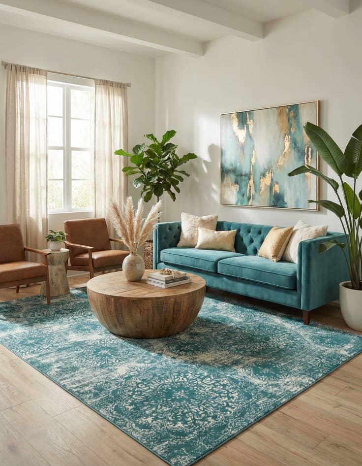 Detail image of 7' 10 x 11' Monaco Rug