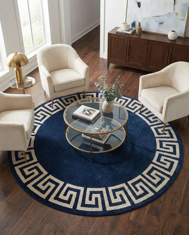 7' 10 x 7' 10 Hera Round Rug