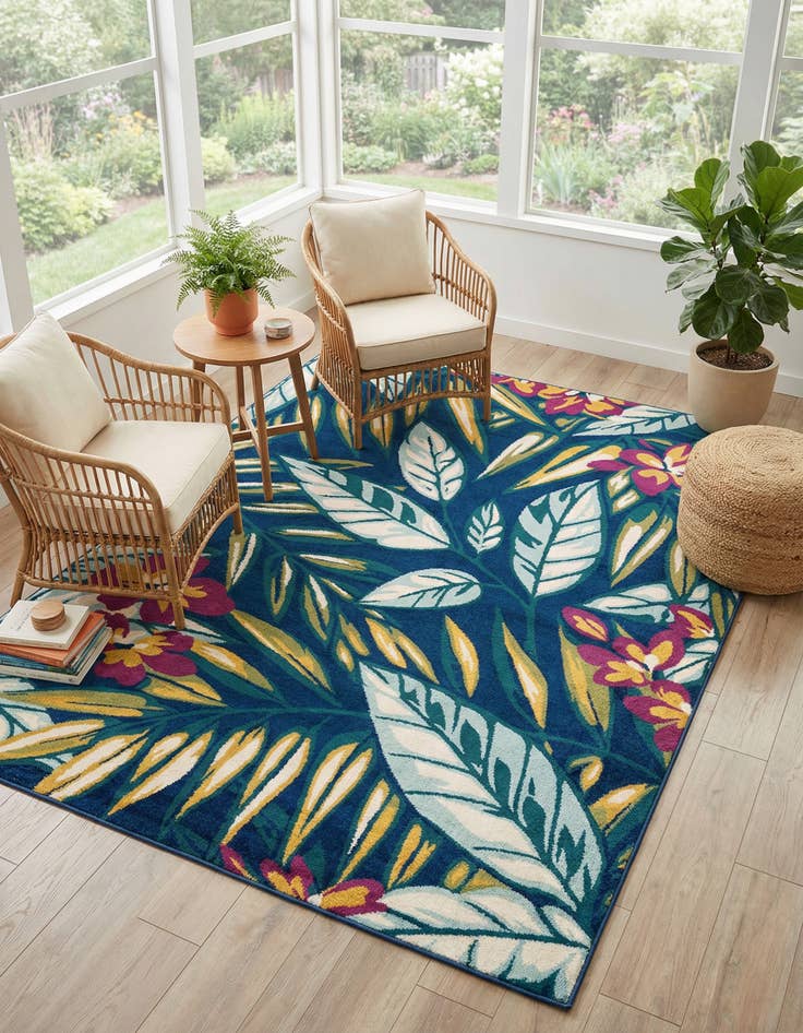 Detail image of 7' 10 x 10' Bloom Rug