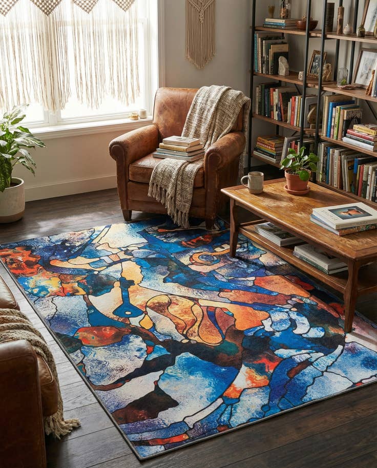 Detail image of 4' x 6' Yara Rug