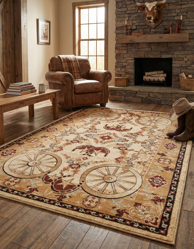 Detail image of 6' x 9' Pioneer Rug