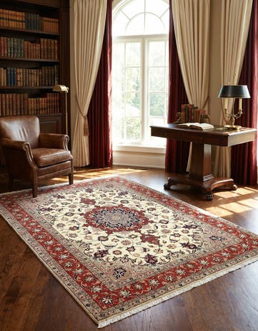 5' 1 x 6' 9 Tabriz Rug
