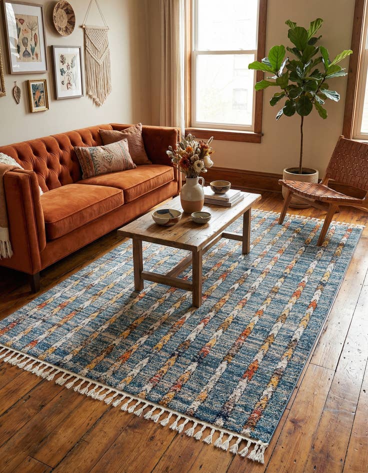 Detail image of 5' 3 x 8' Aramis Rug