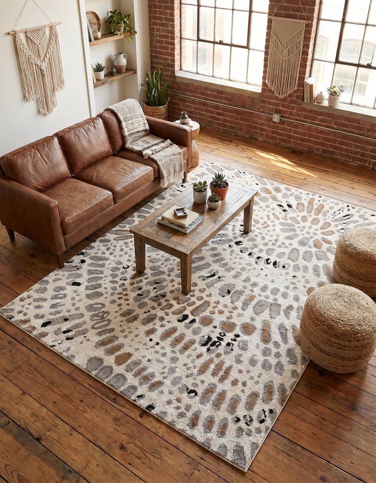 Detail image of 7' 10 x 10' Sepia Rug
