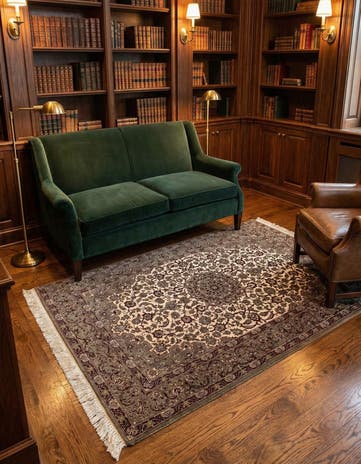 3' 6 x 5' 6 Isfahan Rug