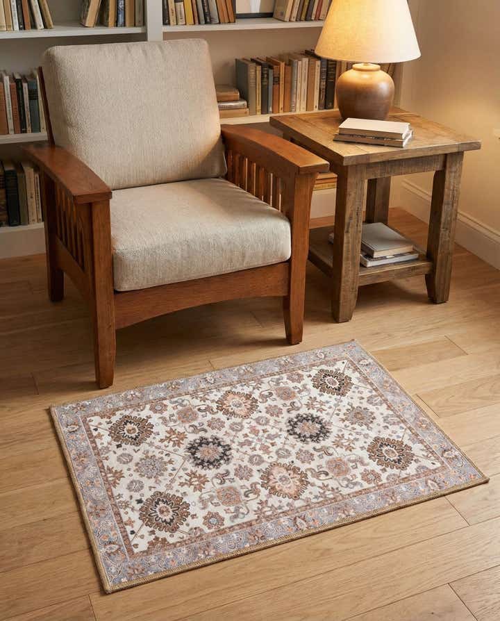 60cm x 95cm Waschbar Timeless Teppich
