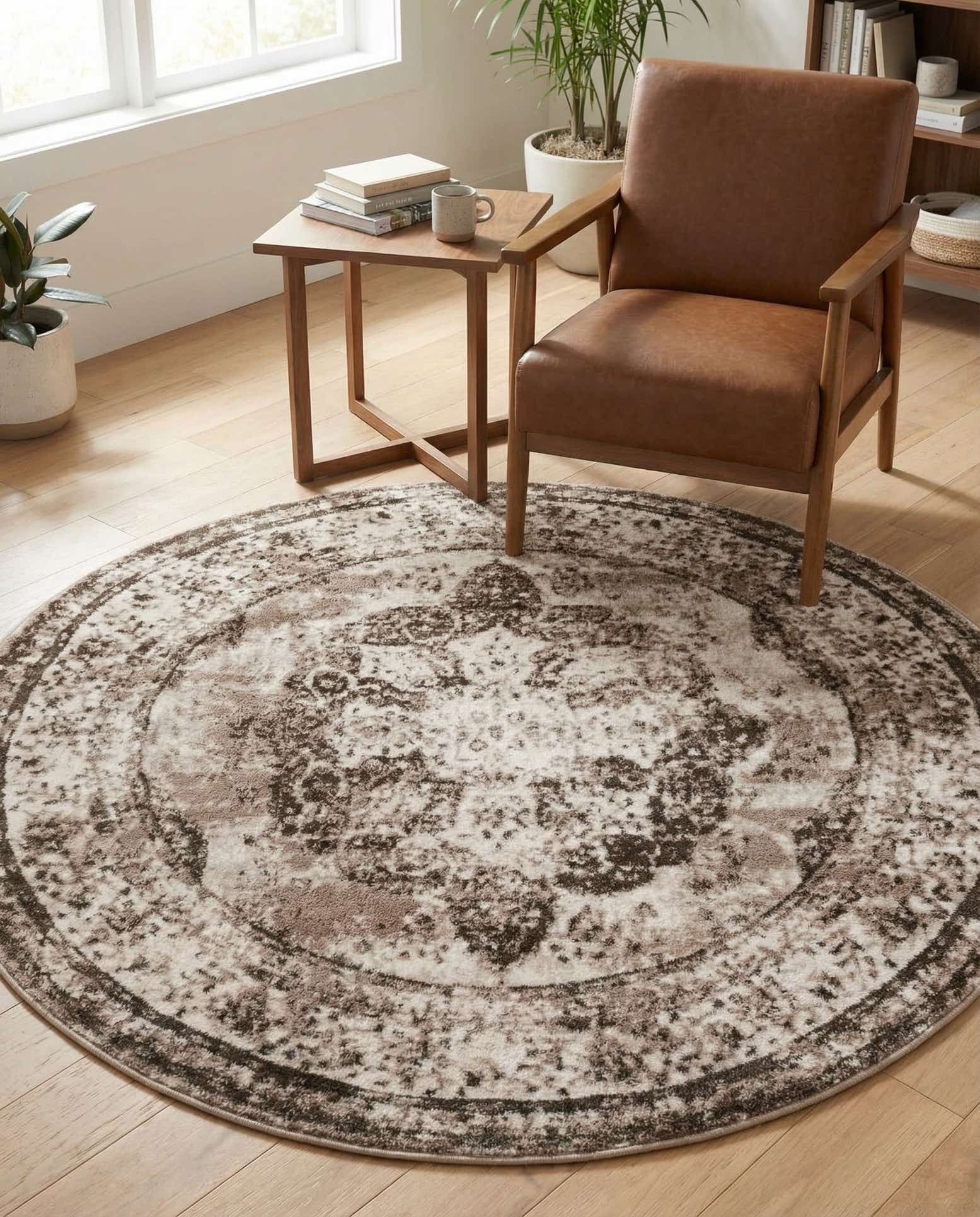 160cm x 160cm Monaco Rund Teppich