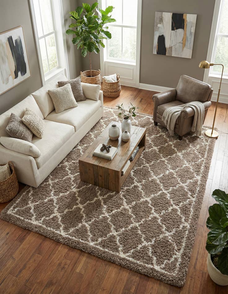 Detail image of 9' x 12' Infinity Shag Rug