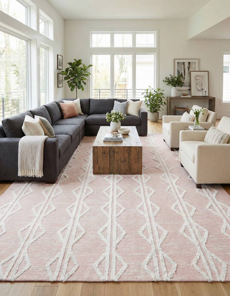 Detail image of 9' 10 x 12' Sabrina Soto Casa Palma Rug