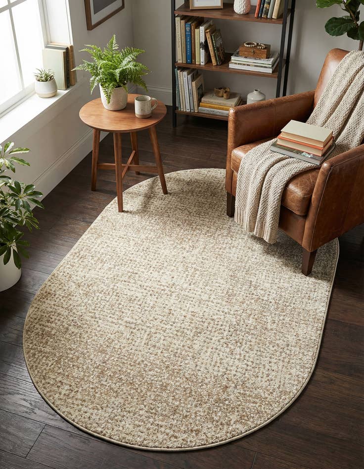 Detail image of 3' 3 x 5' 3 Gemstone Oval Rug