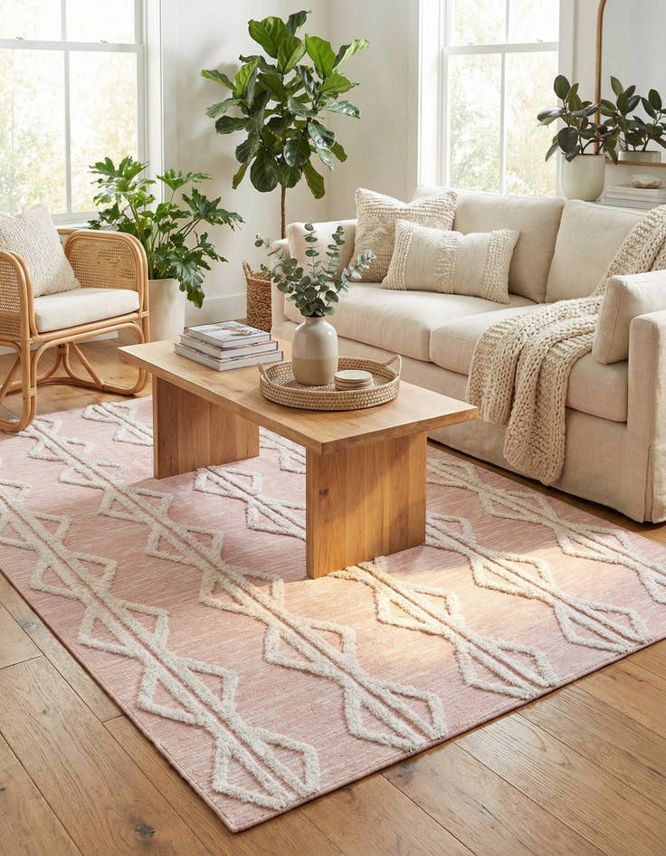 Detail image of 5' 3 x 8' Sabrina Soto Casa Palma Rug