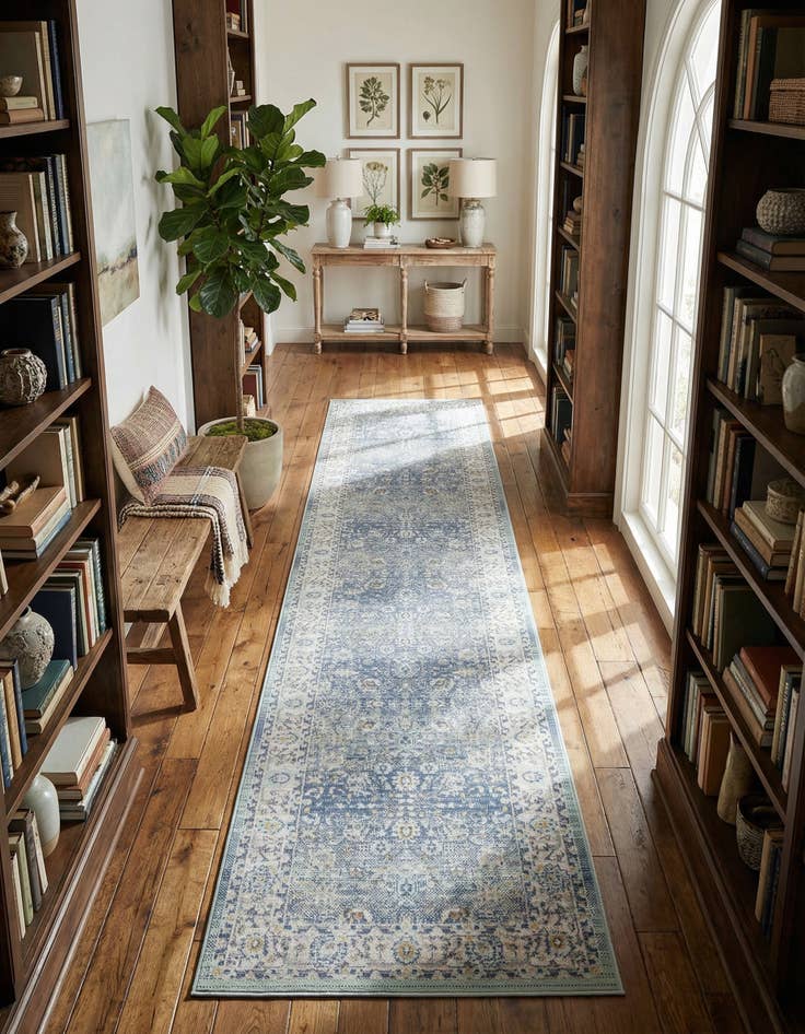 Detail image of 2' 7 x 12' Whitney Runner Rug