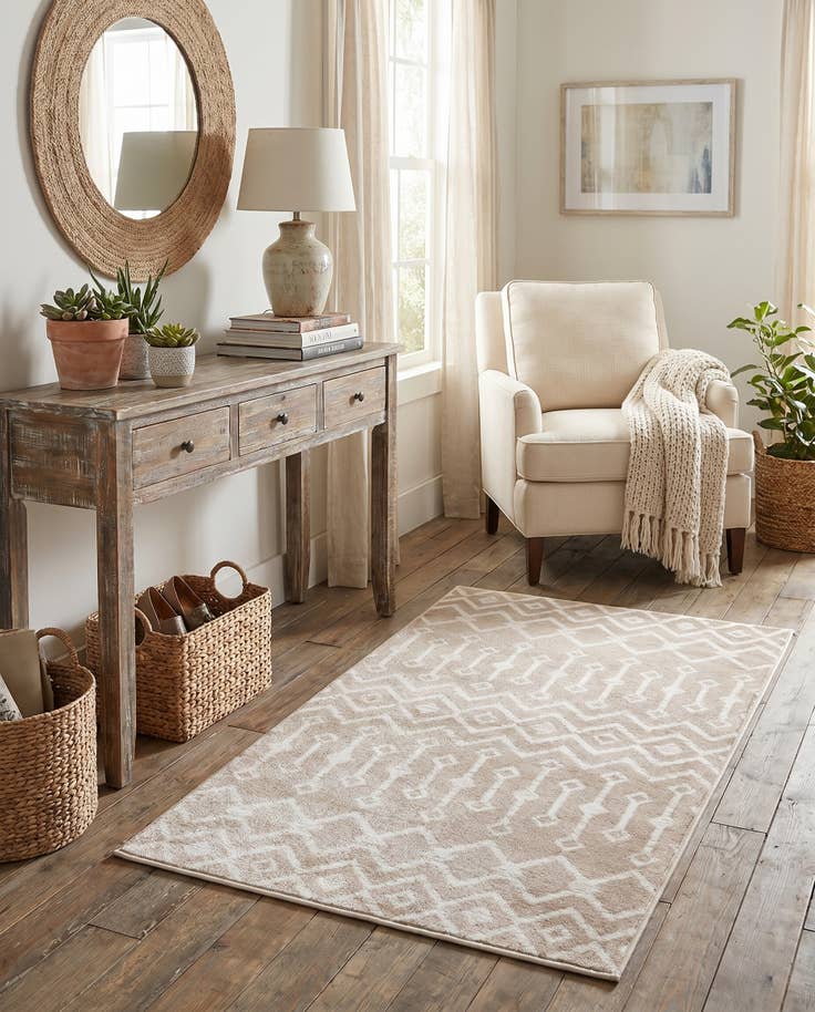 Detail image of 3' x 5' 3 Kasbah Trellis Rug