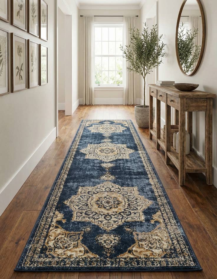 Detail image of 2' 7 x 10' Arcadia Runner Rug