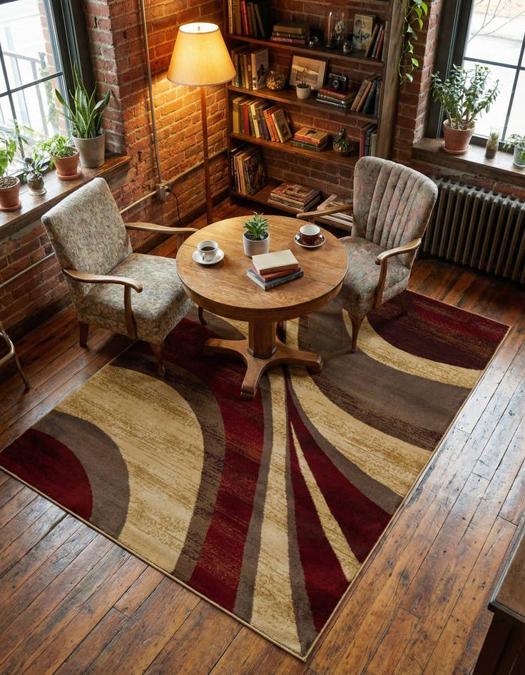 Detail image of 5' 3 x 7' Cafe Rug