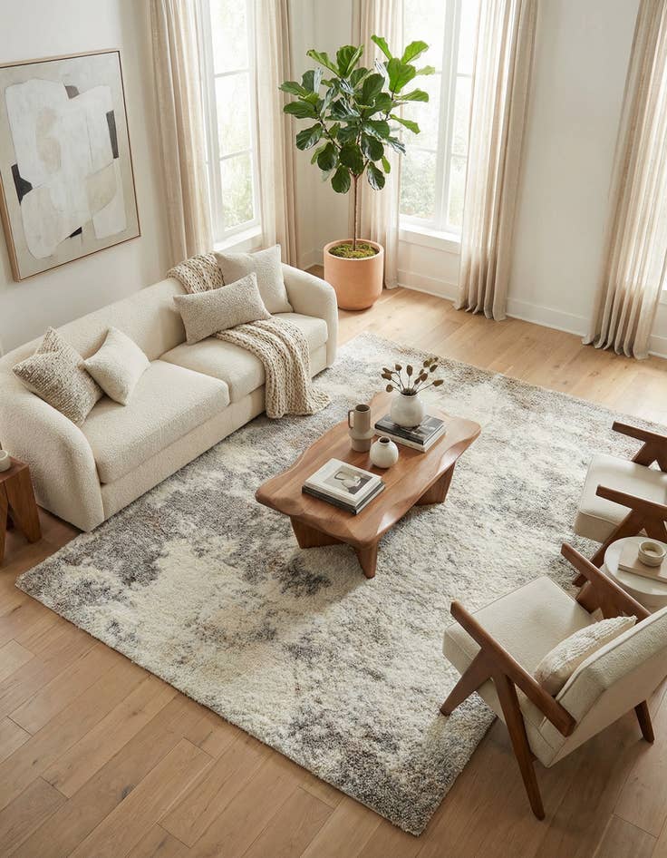 Detail image of 7' 10 x 10' Soft Touch Shag Rug