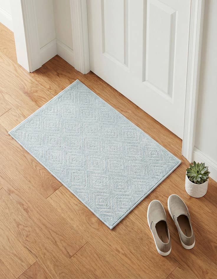 Detail image of 2' x 3' Washable Sabrina Soto Indoor / Outdoor Rug