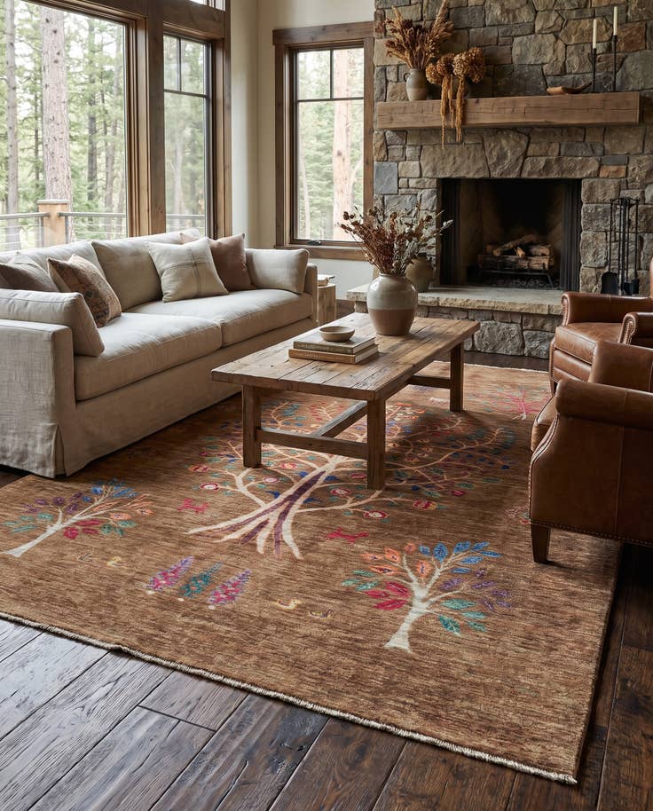 Detail image of 170cm x 240cm Hand Knotted Ariana Ziegler Rug