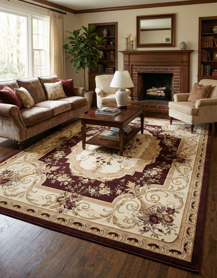 Detail image of 7' 10 x 11' Chateau Rug