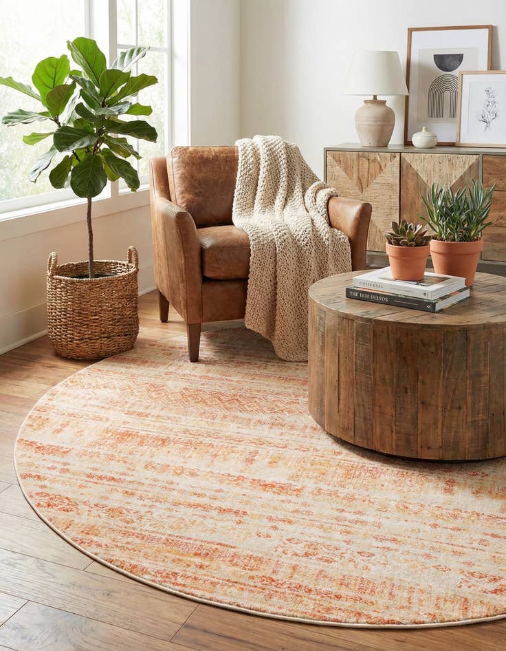 Detail image of 8' x 8' Apollo Round Rug