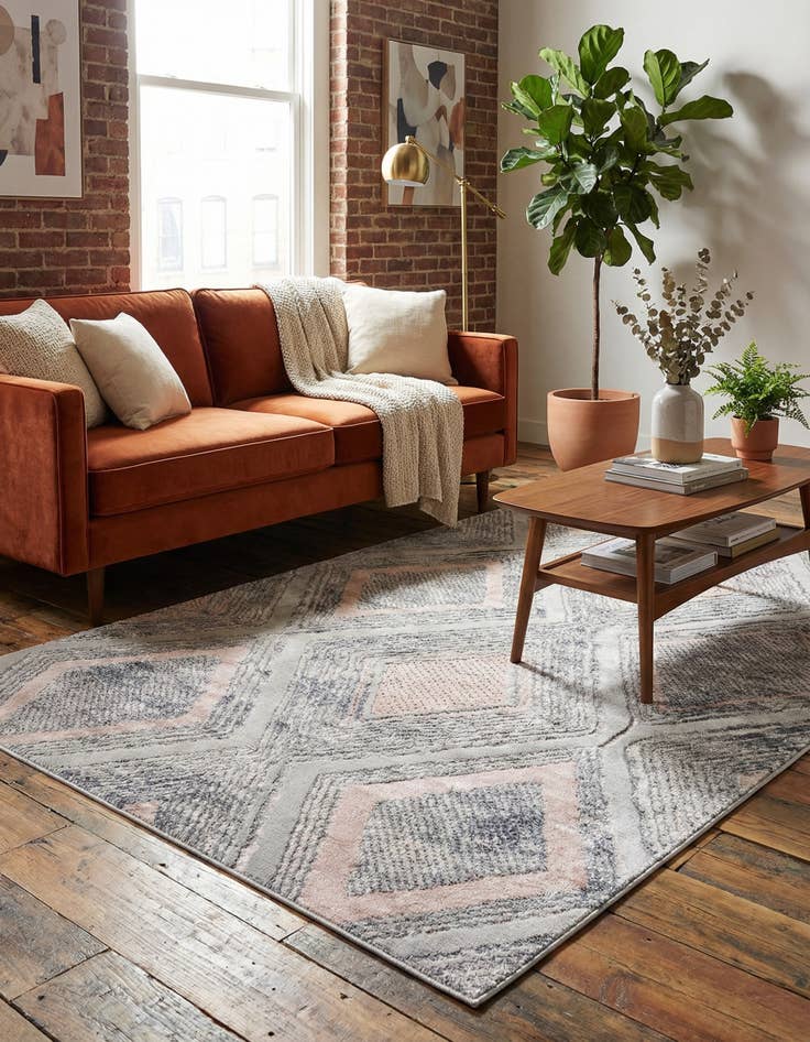 Detail image of 4' x 6' Caspian Rug