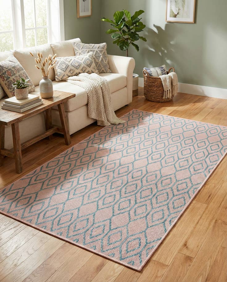 Detail image of 3' x 5' 3 Easy-Clean Jill Zarin Turks and Caicos Indoor / Outdoor Rug