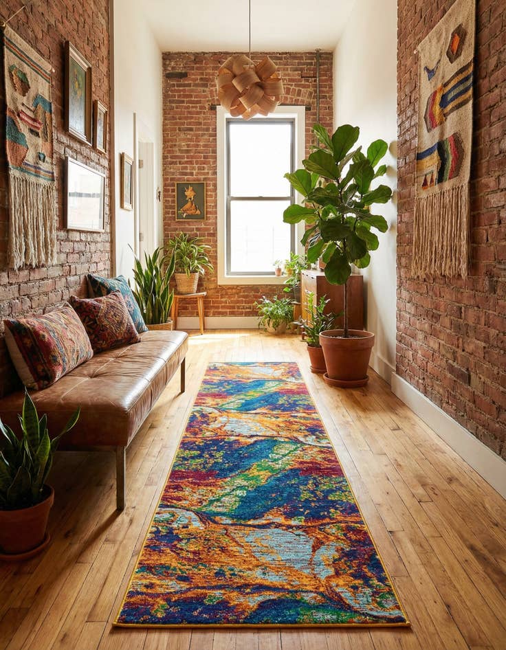 Detail image of 2' 7 x 12' Calypso Runner Rug