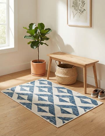 2' x 3' Easy-Clean Jill Zarin Napa Indoor / Outdoor Rug