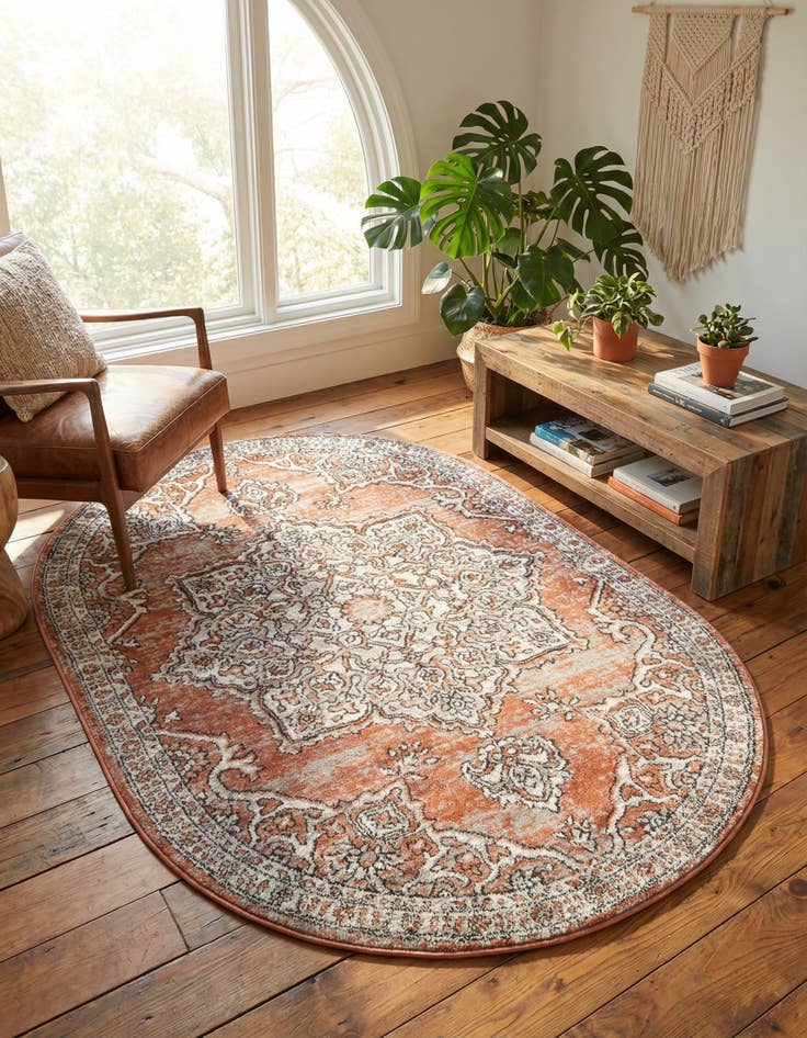 Detail image of 4' x 6' Nyla Oval Rug