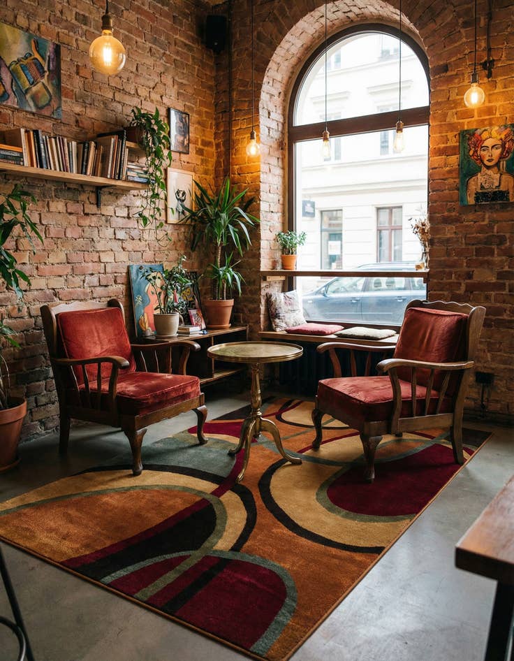 Detail image of 5' 3 x 8' Cafe Rug