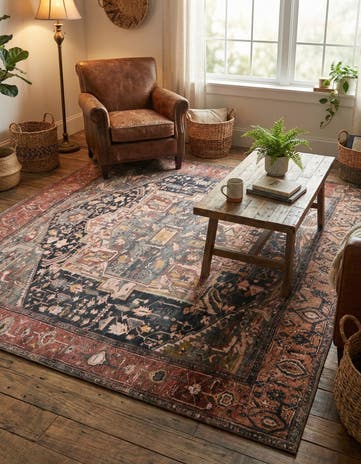 7' 10 x 7' 10 Medina Square Rug