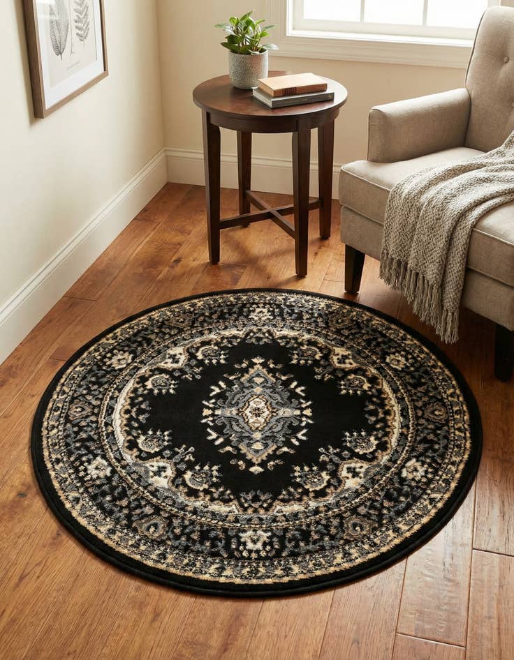 Detail image of 3' x 3' Amaya Round Rug