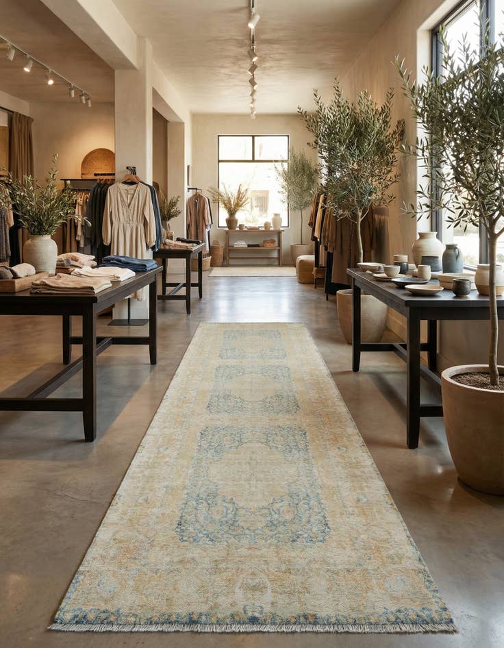 Detail image of 3' 3 x 11' 10 Boutique Runner Rug