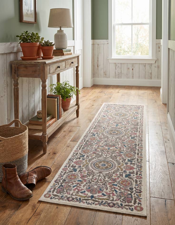 Detail image of 2' x 8' Blossom Runner Rug