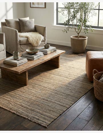 4' x 6' 1 Hand Woven Kilim Modern Wool Rug