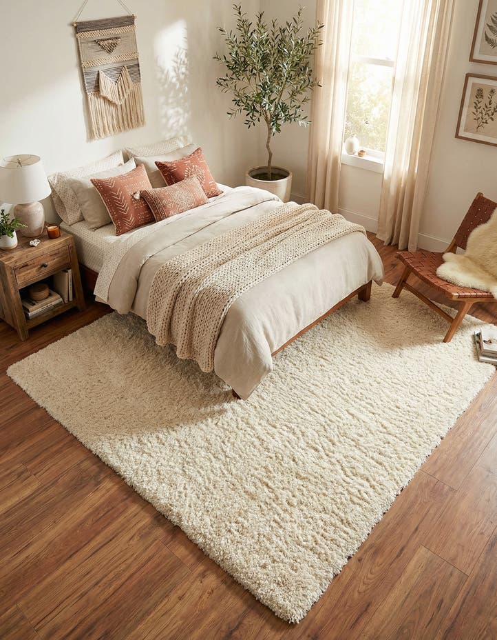 8' x 8' Infinity Shag Square Rug