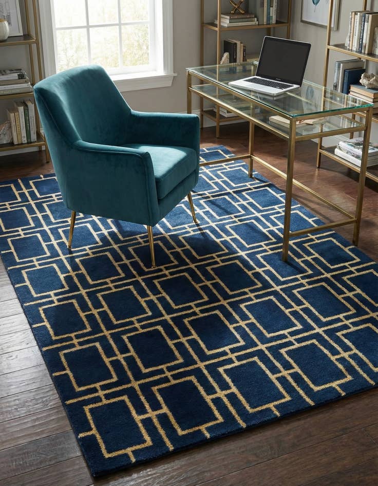 Detail image of 6' x 9'  Marilyn Monroe&trade; Glam Deco Rug