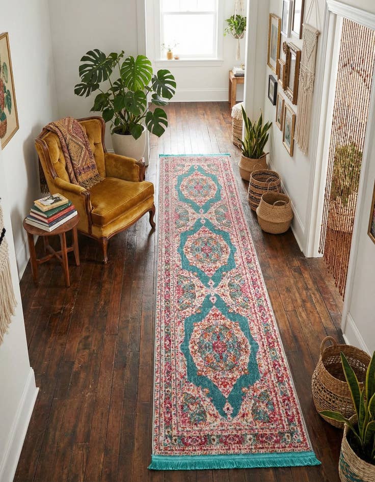 Detail image of 2' 2 x 8' Santiago Runner Rug