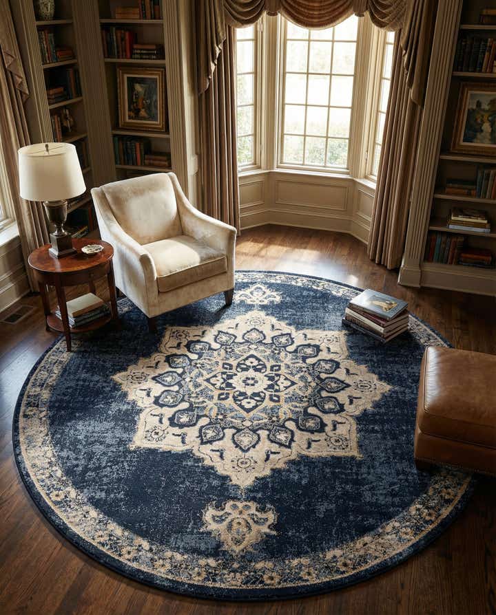8' x 8' Eden Round Rug