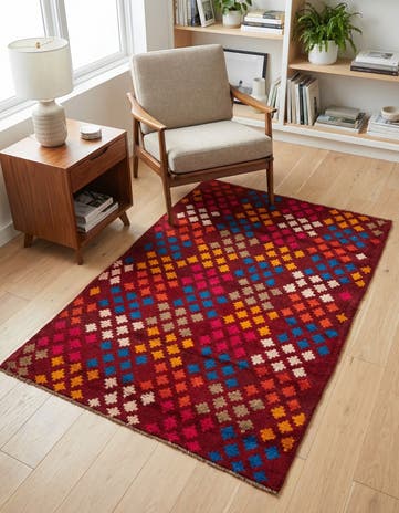 3' 1 x 4' 7 Hand Knotted Balouch Wool Rug