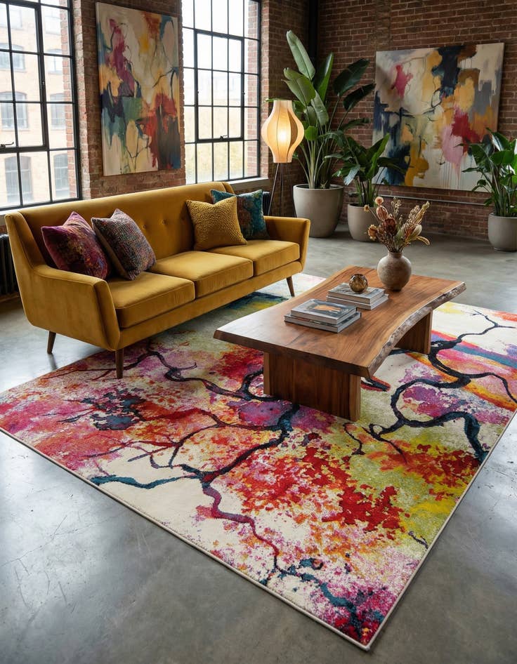 Detail image of 9' x 12' 2 Florence Rug