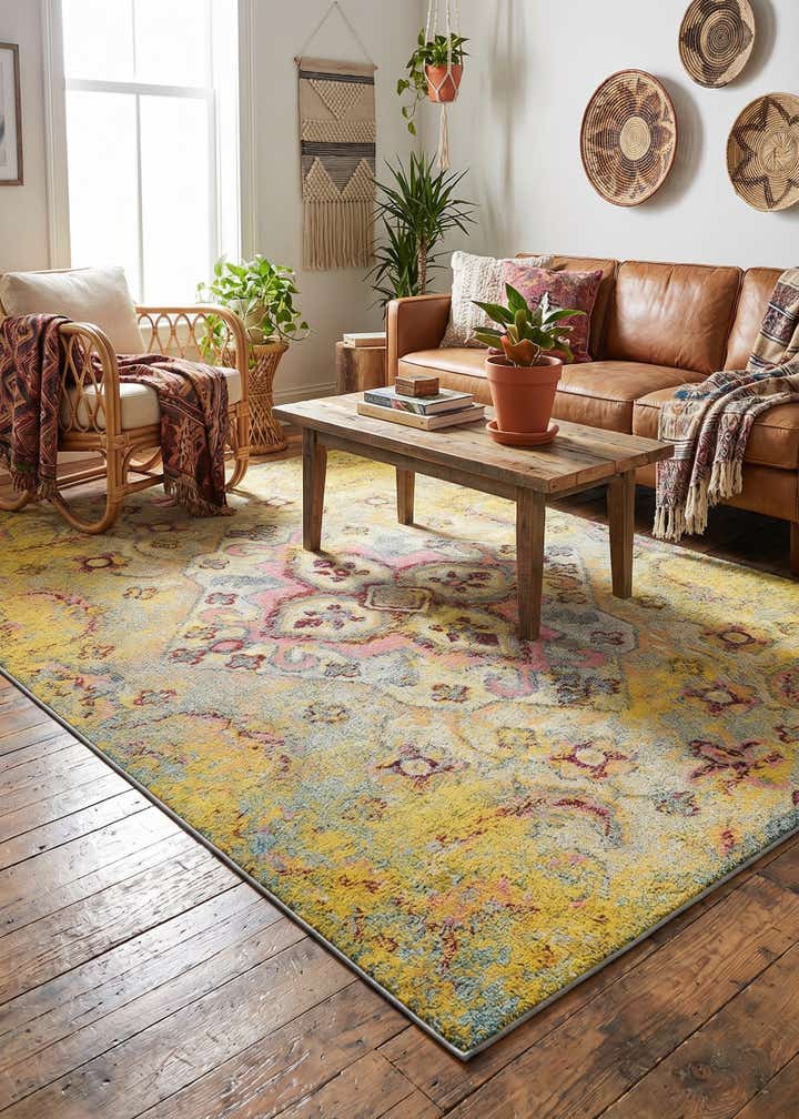 9' x 12' 2 Washable Arte Rug