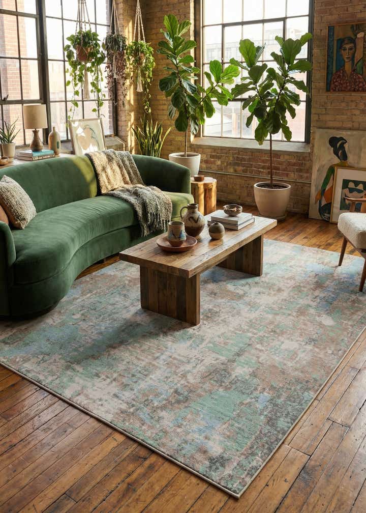 10' x 13' 1 Lotus Rug