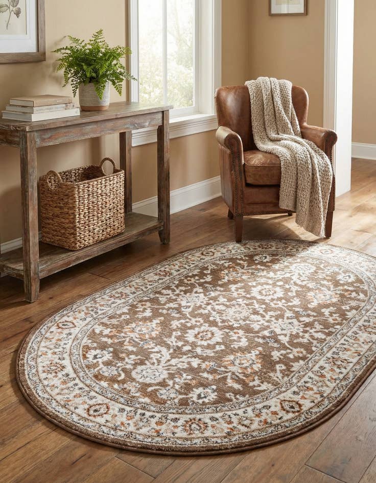 Detail image of 4' x 6' Charlotte Oval Rug